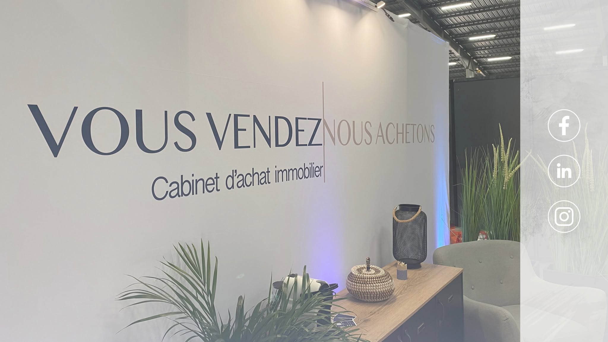 Le bureau Vous Vendez Nous Achetons, cabinet d’achat immobilier