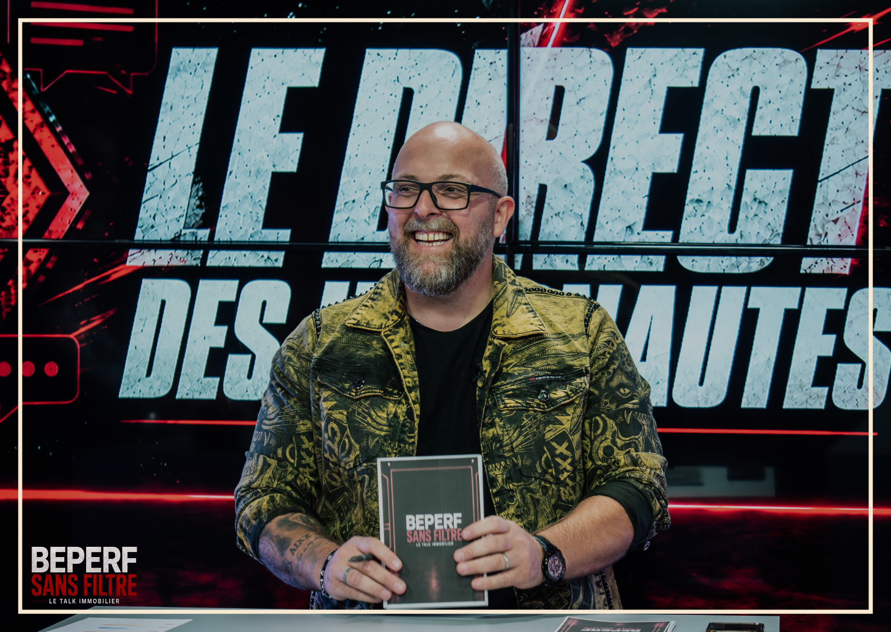 Alex Michelin sur le plateau de BeperfSansFiltre