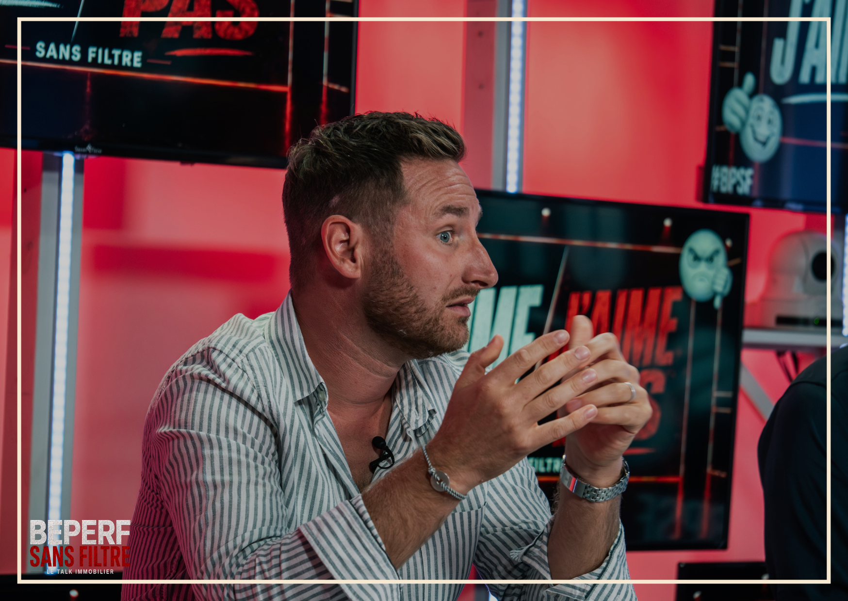 Alexandre Maquinghen — moments sur le plateau de BeperfSansFiltre, photo 3